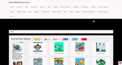 Desktop Screenshot of animalwebgames.com